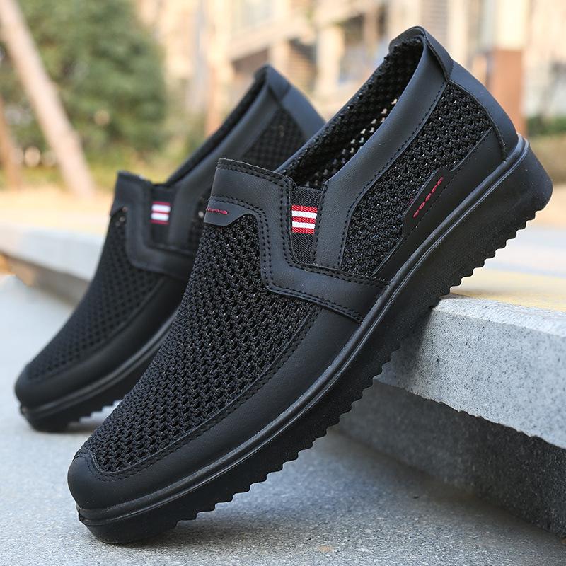 Fashion 2025 New Large Men's Shoes Summer Comfortable Men's Sneakers Breathable Casual Shoes Outdoor Walking Men's Shoes Fashion Loafers