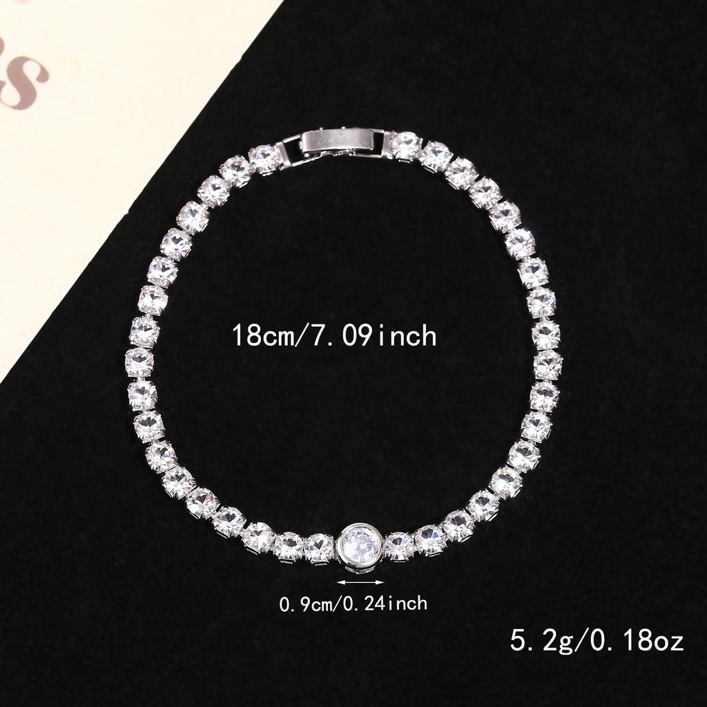 Stylish Diamond Bangle: Versatile & Trendy Niche Design