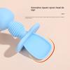 Baby Silicone Fork Spoons Chewable Utensils First Stage Training Predator Toddler Utensils for Baby Led Weaning With Storage Box