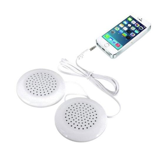 3,5mm Univerzální Duální Reproduktory MP3 MP4 Mobilní Telefon Hudební Polštář Přehrávač Příslušenství