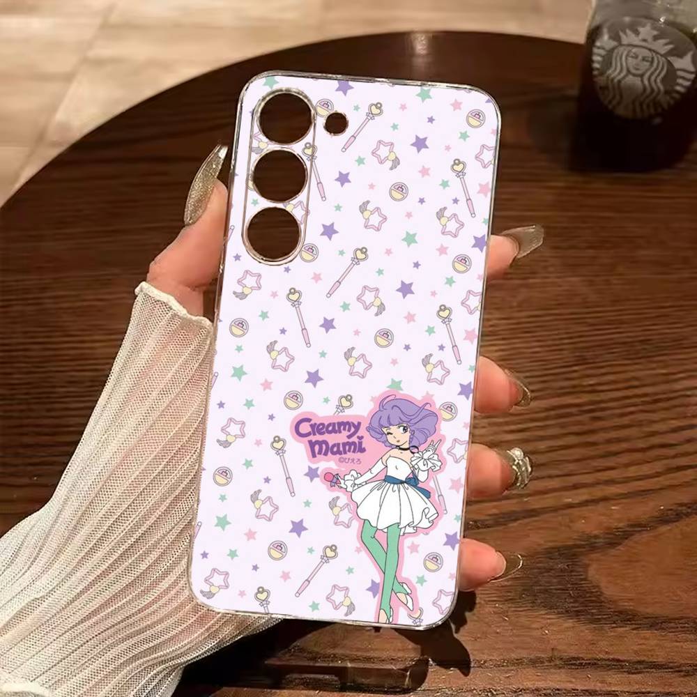 

Magical Angel Creamy M-Mami Transparent Shockproof Phone Case For Samsung GalaxyA13,21s,22,31,32,52,53,71,72,73 Samsung a714g