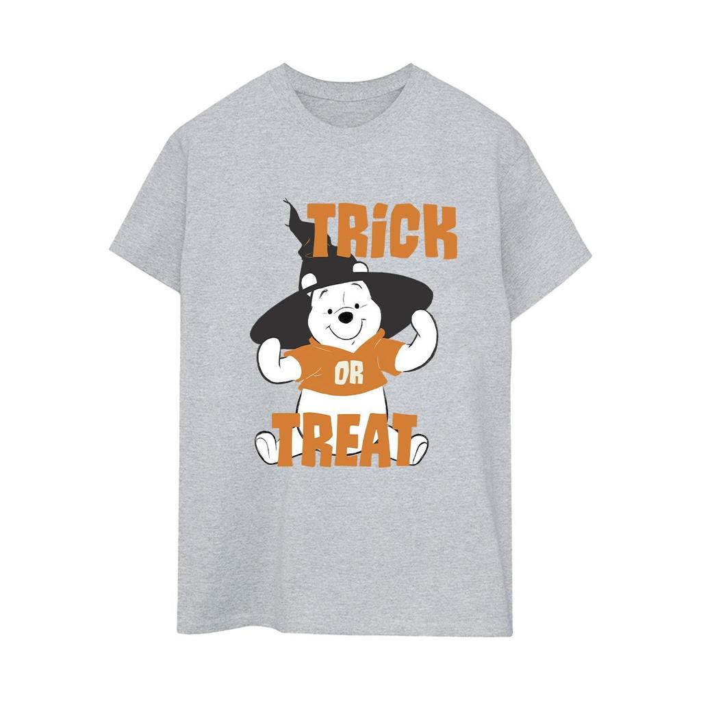 Disney Womens/Ladies Winnie The Pooh Trick Or Treat Cotton Boyfriend T-Shirt
