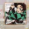 Kit Pittura ad Olio Digitale Anime Demon Slayer Fai da Te per Bambini
