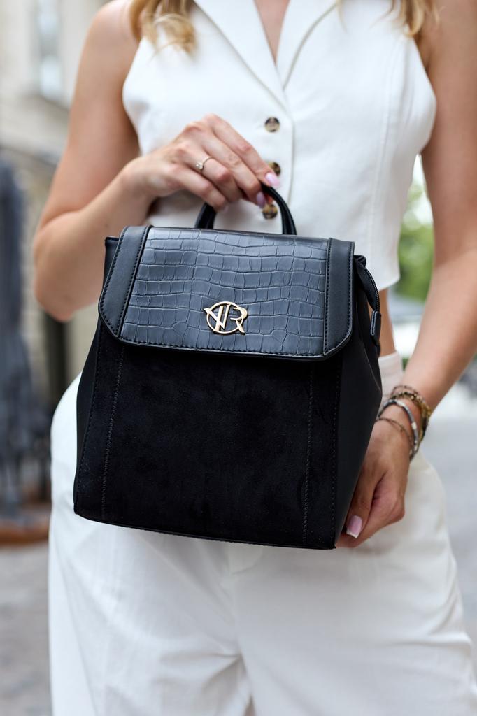 PU Backpack R-PLEC-ALE-1-3561 BLACK