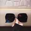 Sunglasses For Women With Advanced Sense, Small Face, Large Frame, Black Glasses, Sunglasses For Men And Women, Driving Sunshade