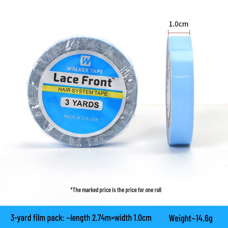 Seamless Double-Sided Blue Lace Front Wig Adhesive Roll