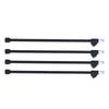 4PCS Heavy Duty Dual Head Air Chuck 1/4in FNPT Straight Foot Air Chuck For Semi Tires