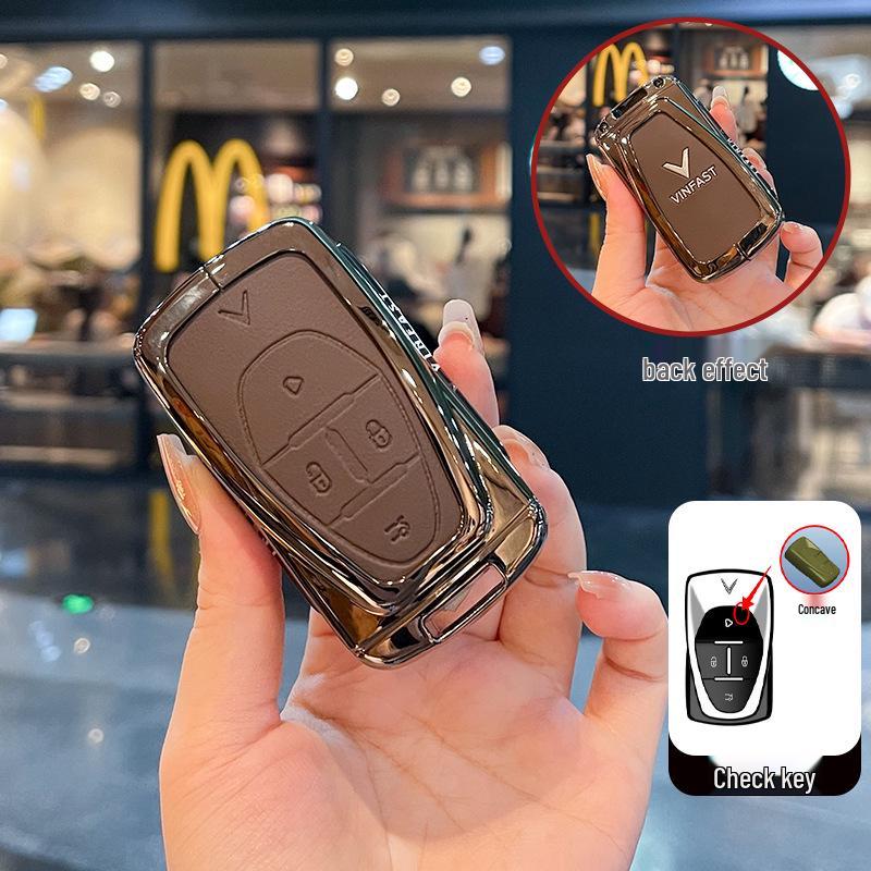 VinFast VF Electric Car Key Cover for Models VF5, VF6, VF7, VF8, VF9