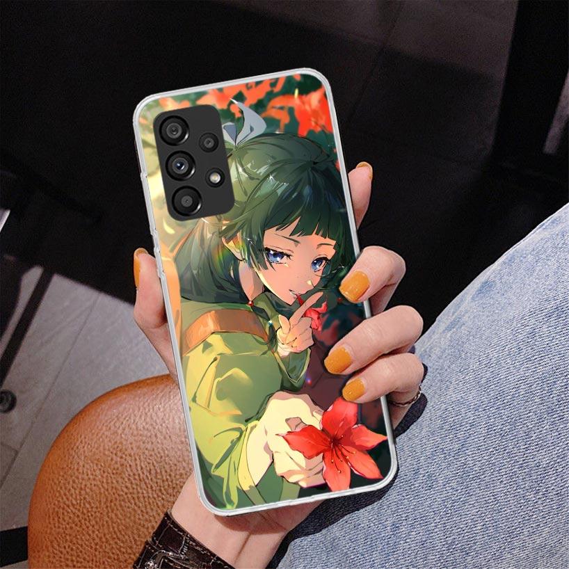 A-Apothecary D-Diaries Maomao Phone Case For Samsung Galaxy A52 A32 A22 A12 A51 A31 A50S A30S A20S A10S Note 20 Ultra 10 Plus S1