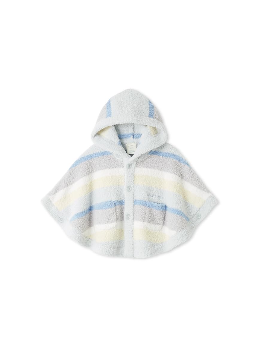 

Baby Moko Colorful Border Poncho PBNT255444BLU80 [BABY] синий