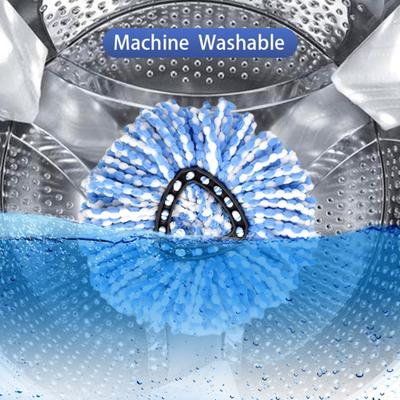 Panno per Mocio da Pavimento Facile Installazione Sostituibile Lavabile in Lavatrice Utile Ricarica di Ricambio Testina Girevole