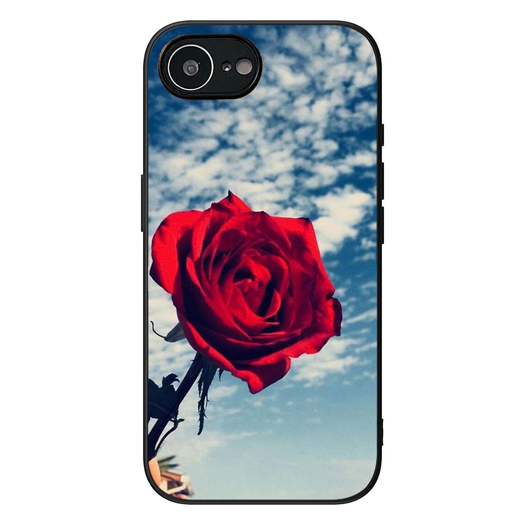 For Motorola Moto Edge 70 60 Fusion 40 NEO 20 Pro G Stylus G56 G96 G71 G73 G52 G41 G42 G50 G51 Case Rose Flower Marble Wood