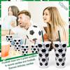 10 Pcs 25 Oz Plastic Soccer Cups Reusable Tumbler With Lid And Straw Soccer Birthday Party Gifts For Fan Men Women Sports