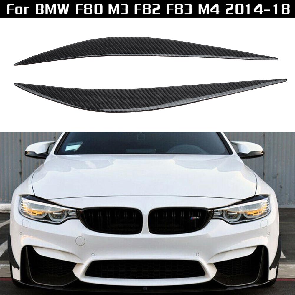 Replaces Useful Headlight Eye Lid Cover Front Glossy UV Coating Replacement Right Vehicle 2pcs/set Accessories China Mainland