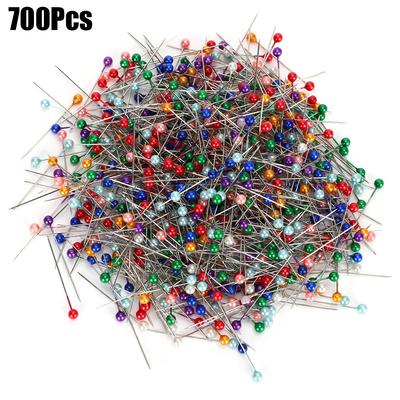 700 Stücke Farbe Nähen Perlennadel Rundkopfnadel Nähmaschine Positionierung Nadel Corsage Pin