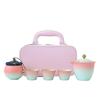 Portable Gradient Travel Tea Set