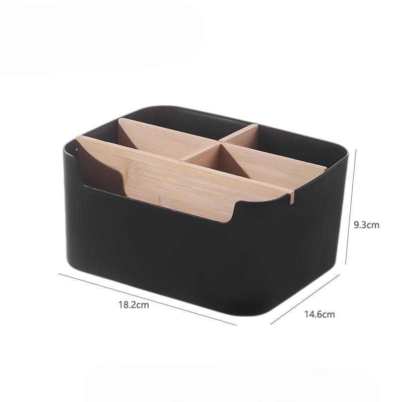 Detachable Remote Control Organizer TV Remote Holder For Table Multipurpose Desktop Storage Box Bedroom Living Room Organizer