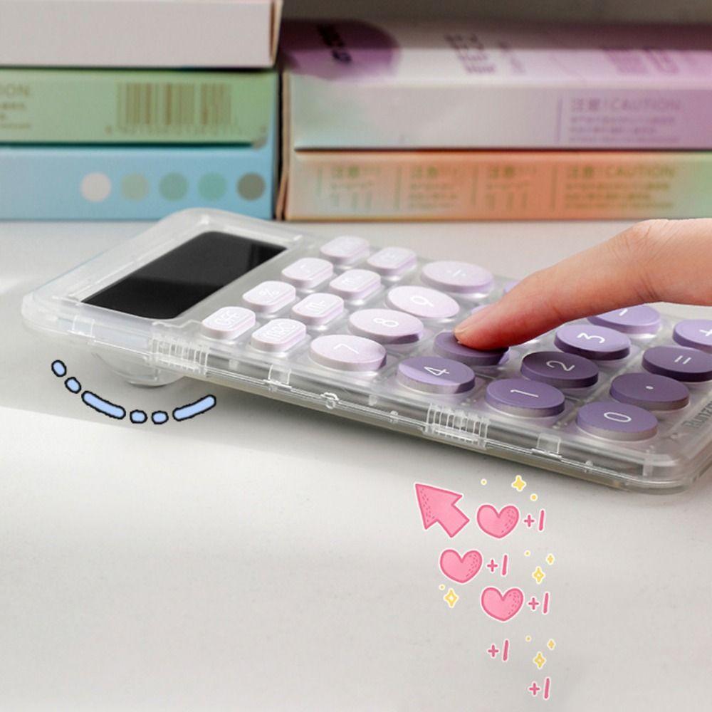 Mini Electronic Calculator Candy Color Math Calculators New Keyboard Calculator  School Supplies