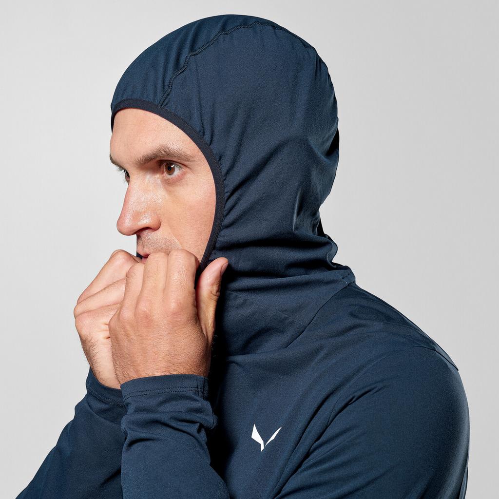 Jacket Salewa Puez SUN Hoodie M Shadow