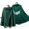 Fashion Anime No Kyojin Cloak Cape Clothes Cosplay Costume Fantasia Attack On Titan Plus