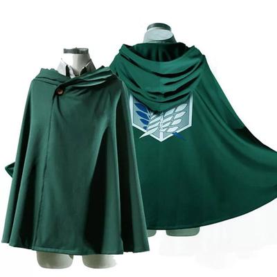 Fashion Anime No Kyojin Cloak Cape Clothes Cosplay Costume Fantasia Attack On Titan Plus