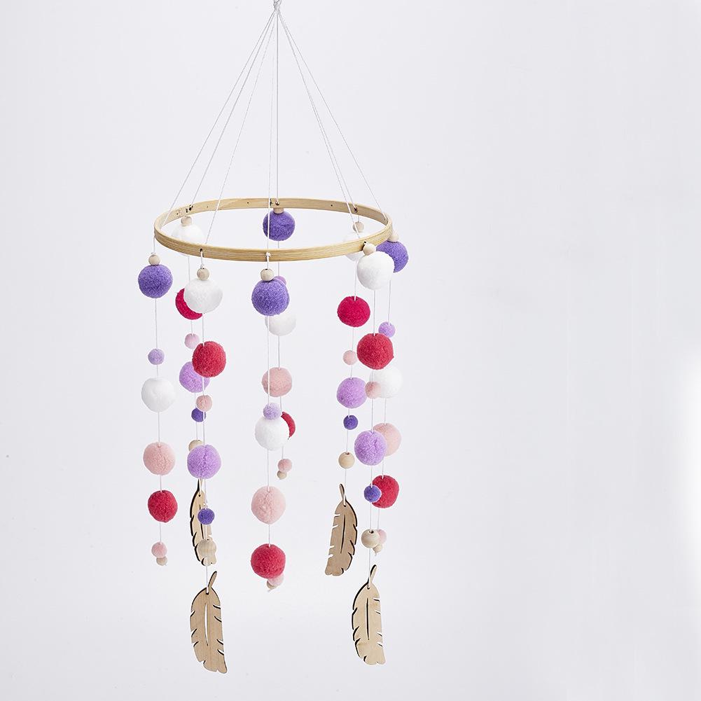 Nordic Tassel Wind Chime: Bedside Bell & Children's Room Decor – Perfect for Living Room, Shop Display, and Photography Props E18.