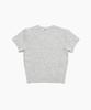 Tudment Angora Half Sleeve Pullover Mel Gray