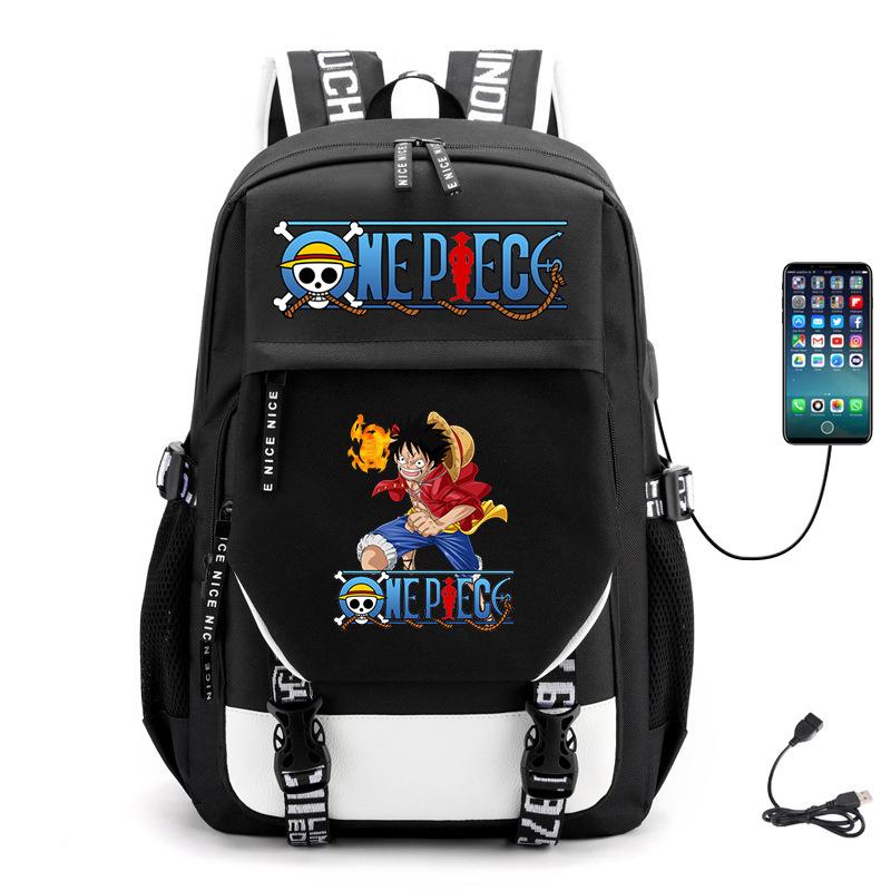 

Многофункциональный новый трендовый рюкзак с анимационным принтом, в стиле колледжа, для отдыха на кампусе, студенческий школьный рюкзак No Spec