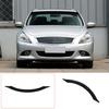 Glossy Piano Black Trument Upper Trim Sticker For Infiniti G37 G25 G35 07-13