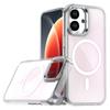 For iPhone 17 Case Compatible with MagSafe Color Changing PC TPU Phone Back Cover