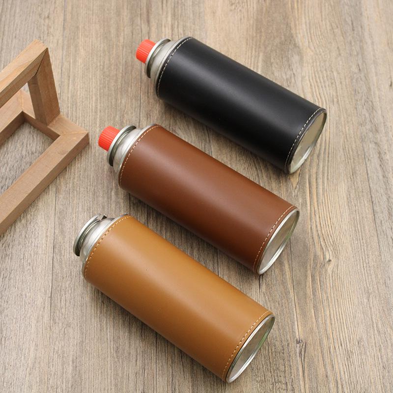 Japanese-Korean Gas Stove Leather Insulation Pad for Camping