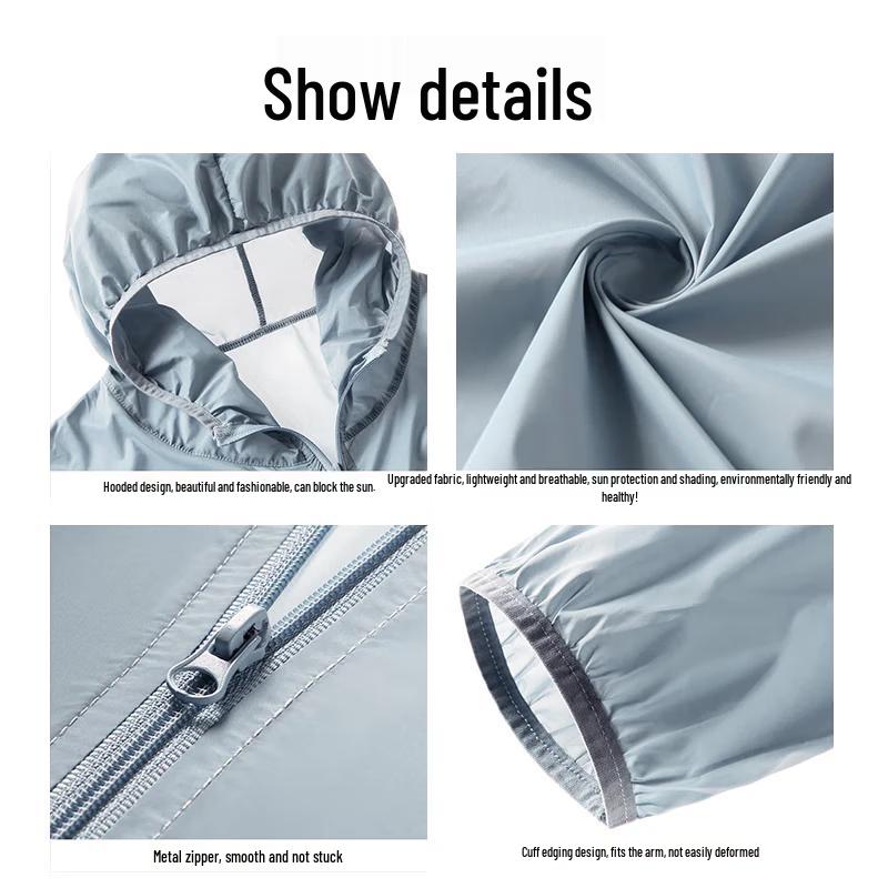 Warrior Men's Lightweight Hooded Sun Protection Jacket