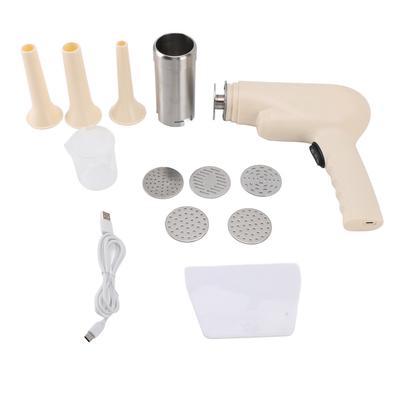 Handheld Electric Pasta Maker Efficient Multipurpose Stainless Steel Portable Automatic Noodle