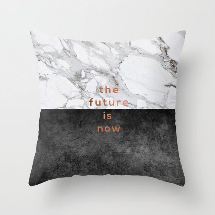 Luxury Gray Retro Marble Black Onyx Print Pattern Cushion Cover Home Living Room Sofa Decoration Pillow Pillow Cover 40X40CM
