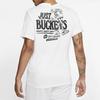 Nike Basketball Graffiti Print Short Sleeve T-Shirt Men Tops White CD0959-100