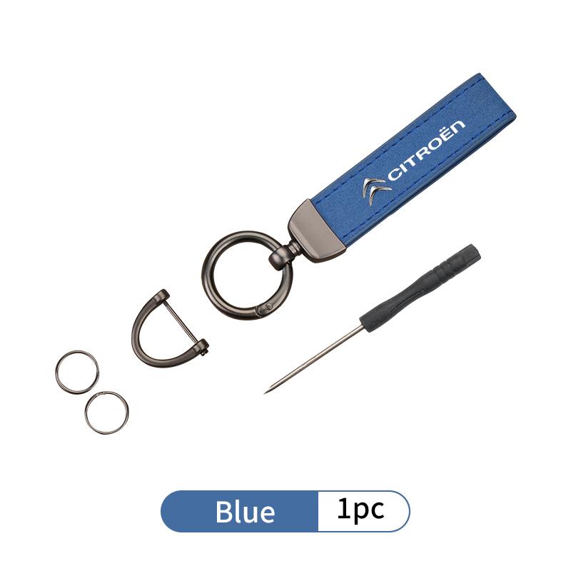 

Car Keychain Suede Keychain Sport Car Key Ring Custom Gift For Citroen C4 C3 C5 C1 C2 C6 VTS C4L DS3 DS4 DS5 Grand Berlingo
