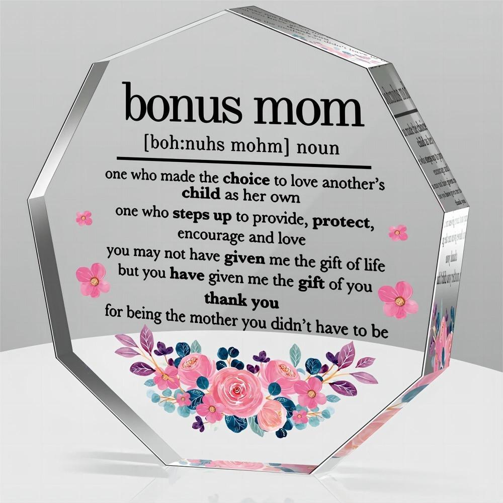 

Mother Definition Plaque - Heartfelt Gift from Family for Mother s Day & Christmas