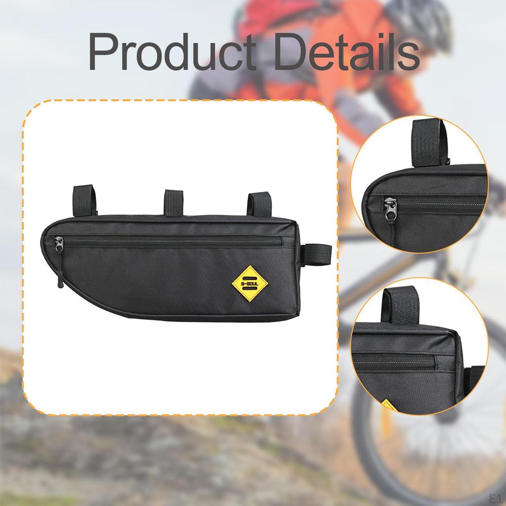 Bicycle Bag, Frame Storage, Cycling And Travel Accessory