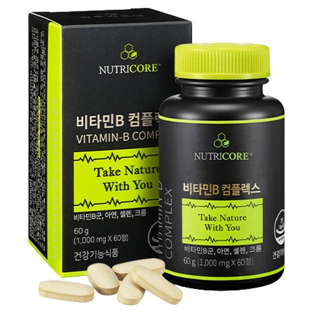 Nutricore Vitamin B Complex 60 Tablets 1 Pcs