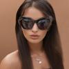 Cat Eye Sunglasses For Women With Uv400 Polarized Pc Frame For Fashion Travel