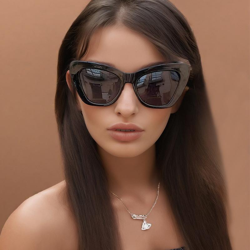 Cat Eye Sunglasses For Women With Uv400 Polarized Pc Frame For Fashion Travel
