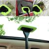 Car Window Windshield Cleaner Brush Kit  Cleaning Wash Tool Auto Cleaning Wash Tool Long Handle Wiper Microfiber Wiper Cleaner