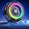 Phone Cooling Fan for Gaming Live Streaming Magnetic Cellphone Radiator with RGB Lights Universal Mobile Phone Cooling Fan for Phone Tablets