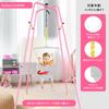 LUCKY BIG NINE Jumper Porta Stand Baby Toy Jump Exercise Baby Fitness Frame (Deep Purple)