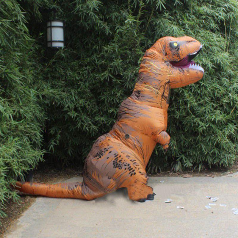 Waterproof Adult T-rex Inflatable Dinosaur Costume Ideal For Fun Cosplay Events