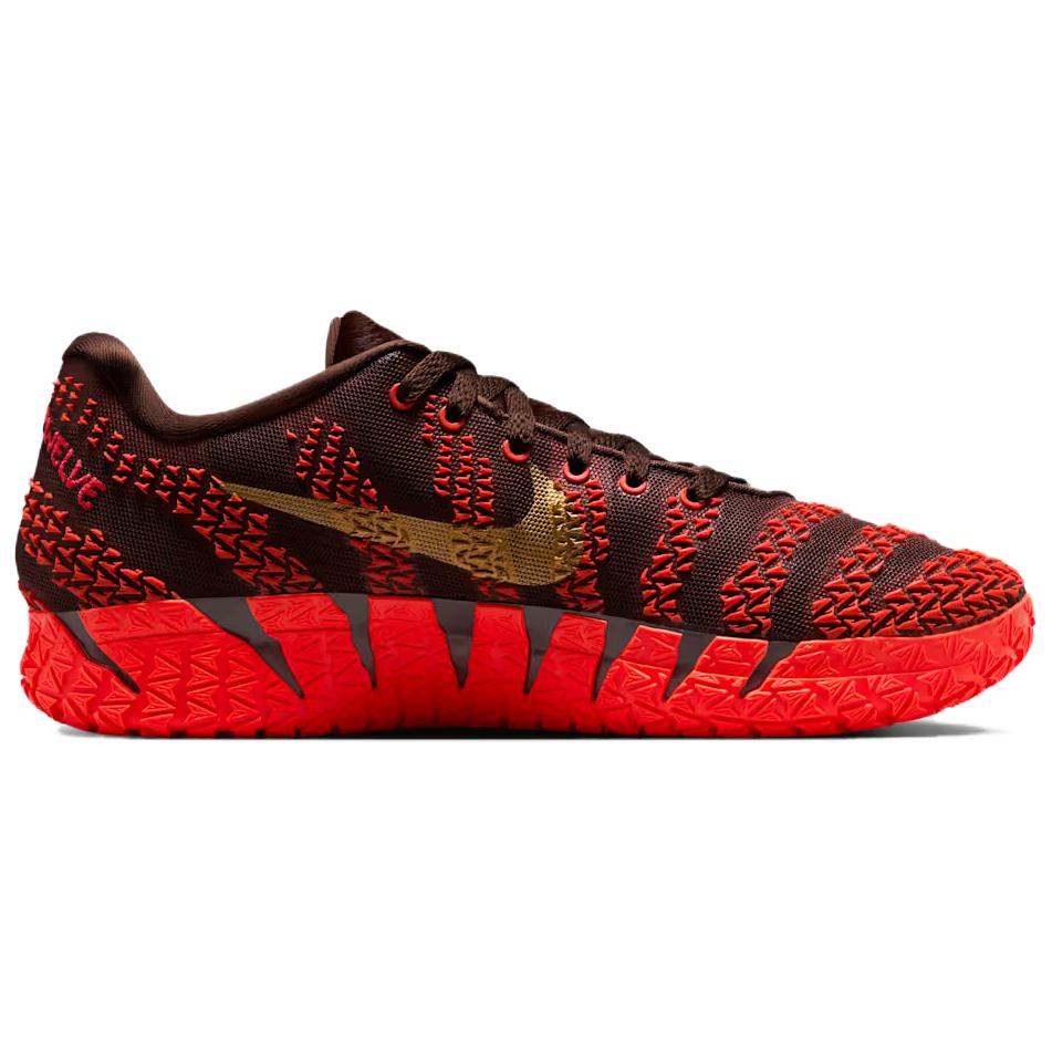 Nike Ja 3 Year of the Horse Men Sneakers Red Lt-Chocolate Mtlc-Gold-Silt-Red IB6508-200