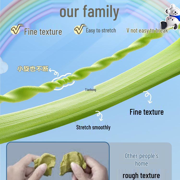 36-Color Clay Set for Kids - Multicolored Plasticine for Kindergarten and Primary School Projects