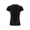 Li Ning Badminton Series Quick-Dry Breathable Round Neck Competition Training Sports Short Sleeve T-Shirt Women T-Shirt Black AAYV036-1