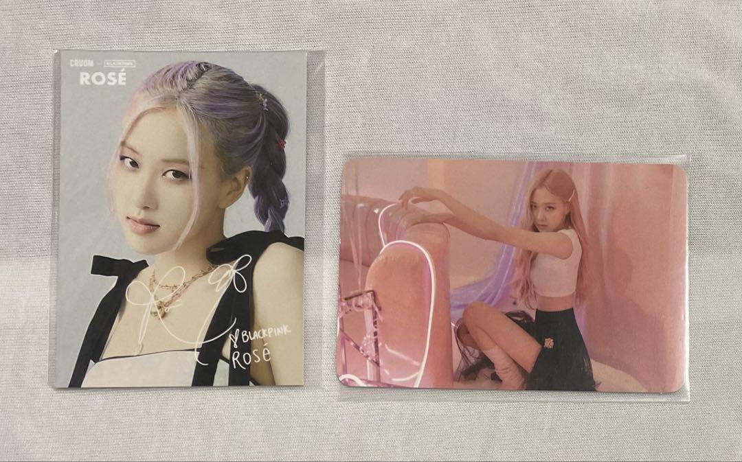 

[USED] BLACKPINK Rosé CRUUM Mise-en-scène Trading Card
