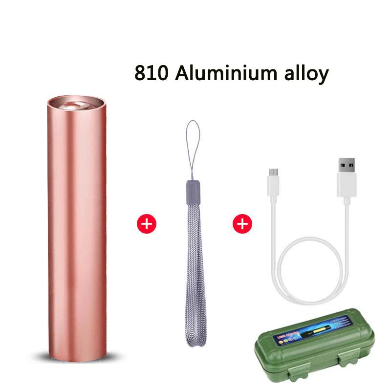 Outdoor Mini High-intensity Flashlight Home Rechargeable Multi-purpose Long-range Ultra-bright Convenient To Carry